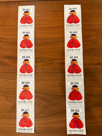 5-Pack | Mint | 38.95mg Each Strip BLACK